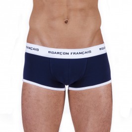 Le Boxer marine - GARÇON FRANÇAIS SHORTY12 BLEU MARINE