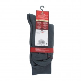 Mi-Chaussettes Intarsia anthracite - ref :  34189 3040