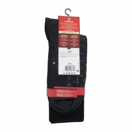 Mi-Chaussettes Laine anthracite - ref :  38920 3000