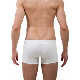 Le Boxer long tout blanc - ref :  GFBL TOUT BLANC