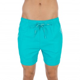 Short de bain médium Drawstring turquoise - ref :  K9MK034005 400