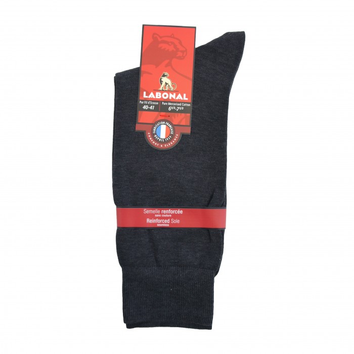 Mi-chaussettes anthracite - ref :  11110 3800 