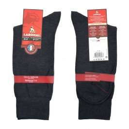 Mi-chaussettes anthracite - ref :  11110 3800 