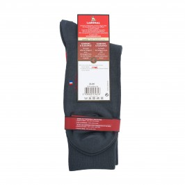 Mi-chaussettes anthracite - ref :  34189 3041