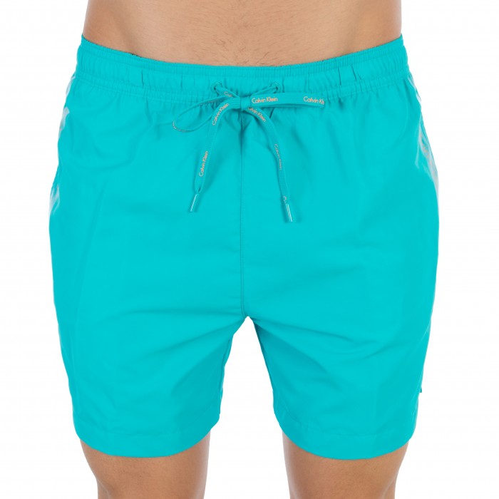 Drawstring turquoise medium swim shorts: Swim shorts for man brand ...