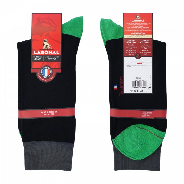  Chausettes Talon Pointe vert - LABONAL 31365 8400 