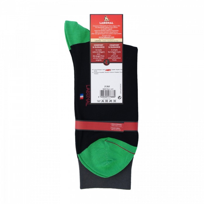  Chausettes Talon Pointe vert - LABONAL 31365 8400 