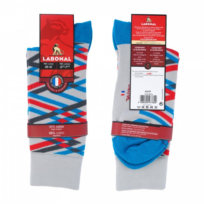  Chaussettes ZigZag Perla - LABONAL 34379 3020 