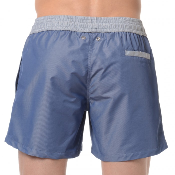  Boxer de bain Jeans bleu - HOM 359969 00BI 