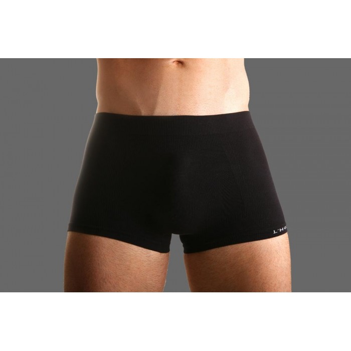  Boxer Muscle noir - L'HOMME INVISIBLE MY26.290  