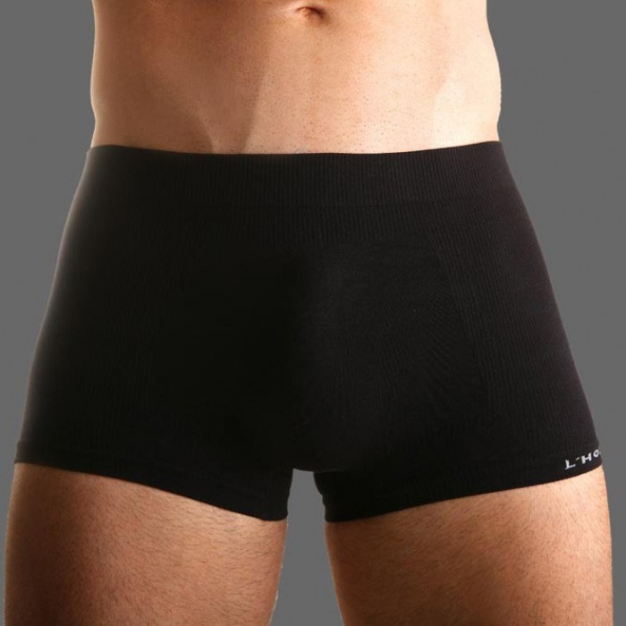  Boxer Muscle noir - L'HOMME INVISIBLE MY26.290  