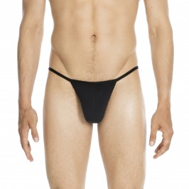  G-String Plume noir - HOM 359931 0004  