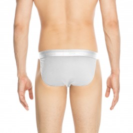  Slip tanga Classic blanc - HOM 400413 0003  