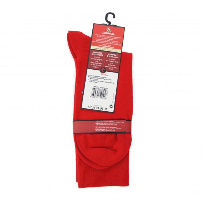  Chaussette laine rouge - LABONAL 38783-LB-9200 