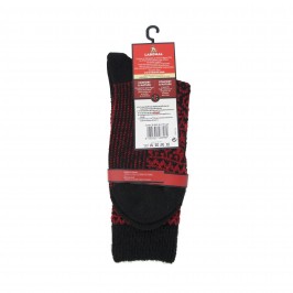  Chaussette Angora noir & rouge - LABONAL 35246-LB 8900 