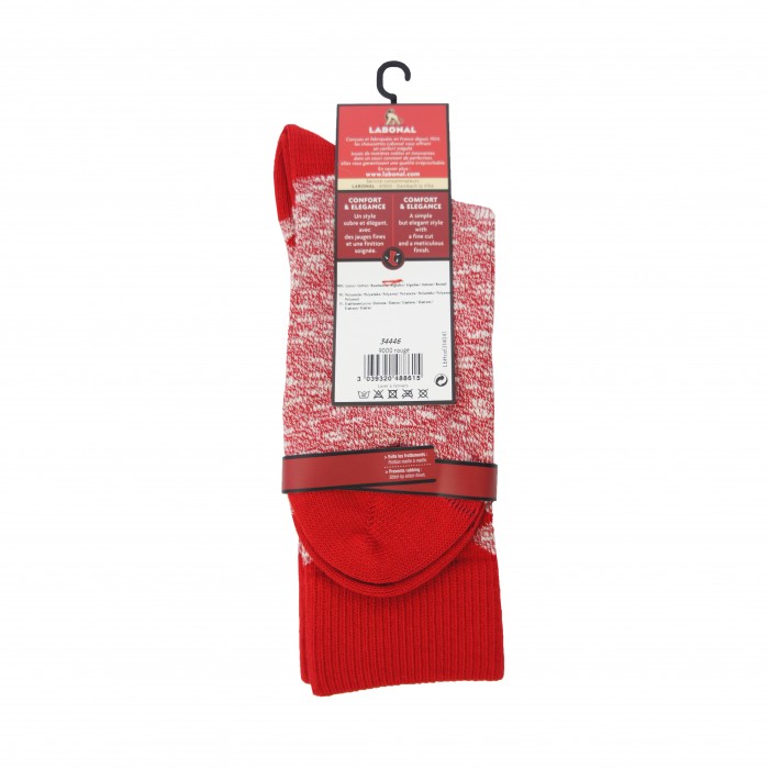  Chaussette losange rouge - LABONAL 34446-9000 