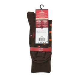  Chaussette pois marron - LABONAL 34449-5100 