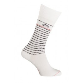  Chaussettes rayées blanc -  34578 7000 