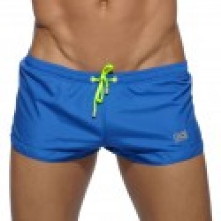 Mini pantaloncini da bagno di base blu