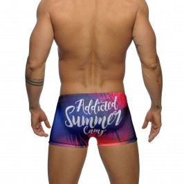  Boxer de bain Summer Camp Digital navy - ADDICTED ADS129 C09 