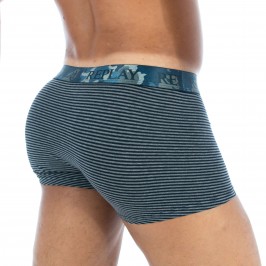  Boxer rayé coton stretch gris - REPLAY M202209 039 