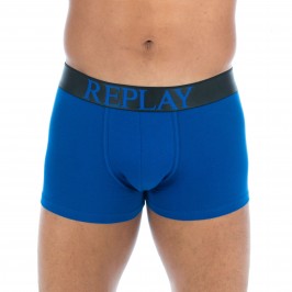  Boxer coton stretch bleu - REPLAY M202204 E01 