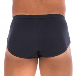  Slip 108 taille haute marine, ouvert, pur coton hypoallergénique - EMINENCE 0108 0461 