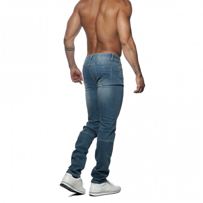  AD636 Basic  Jeans bleu jean - ADDICTED AD636 C500 