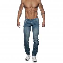  AD636 Basic  Jeans bleu jean - ADDICTED AD636 C500 