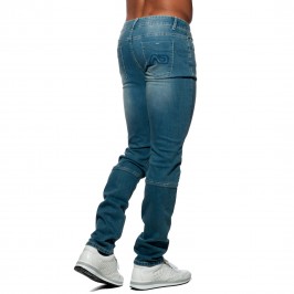  AD636 Basic  Jeans bleu jean - ADDICTED AD636 C500 