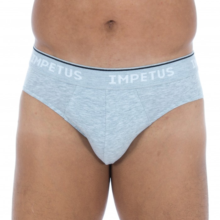  Slip Cotton Organic Gris - IMPETUS GO10024 073 