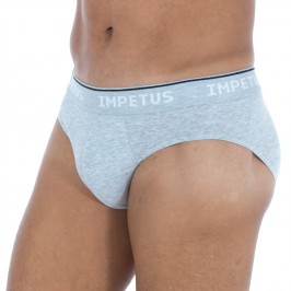  Slip Cotton Organic Gris - IMPETUS GO10024 073 