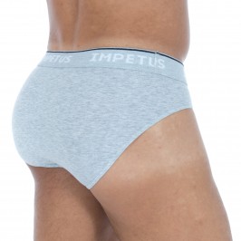  Slip Cotton Organic Gris - IMPETUS GO10024 073 