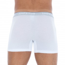  Boxer Cotton Organic blanc - IMPETUS GO20024 26C 