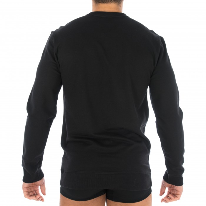  Sweat-shirt avec logo CK noir - CALVIN KLEIN 000NM1431E 001 