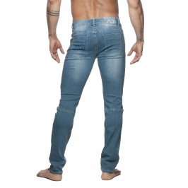 AD636 Basic  Jeans bleu jean - ADDICTED AD636 C500 