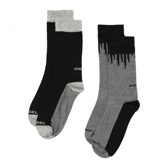  SKM-RAY-TWOPACK - Chaussettes Ray ( Lot de 2 ) - DIESEL 00SAYH-0EASY-E3841 