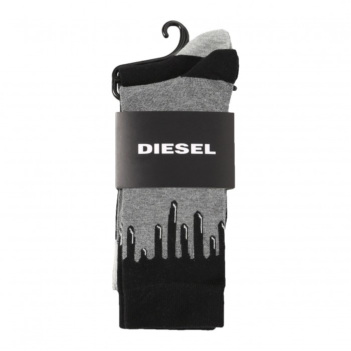  SKM-RAY-TWOPACK - Chaussettes Ray ( Lot de 2 ) - DIESEL 00SAYH-0EASY-E3841 