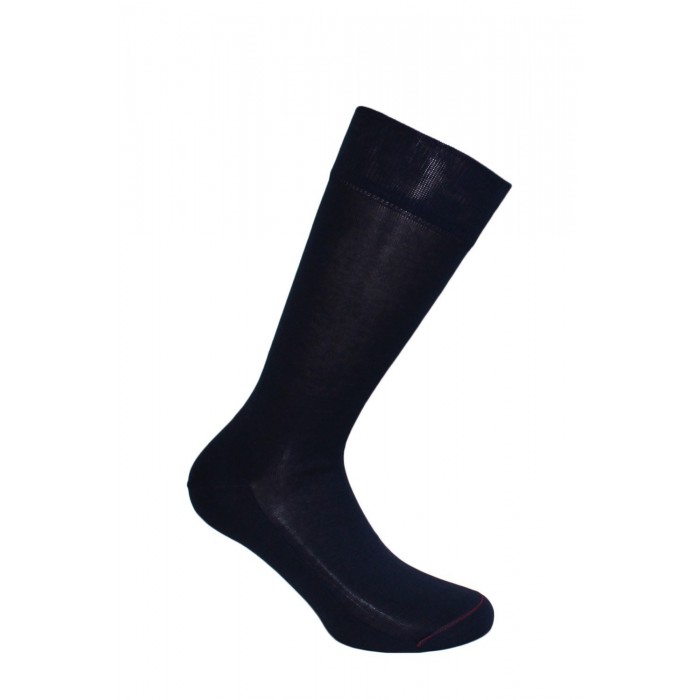  Mi-chaussettes unies, semelle double marine - LABONAL *11110 1000 