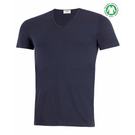 T-shirt Cotton Organic Bleu - IMPETUS GO31024 039