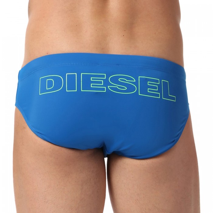  BMBR-JACK - Slip de bain bleu - DIESEL 00SMNQ-0SASH-89R 