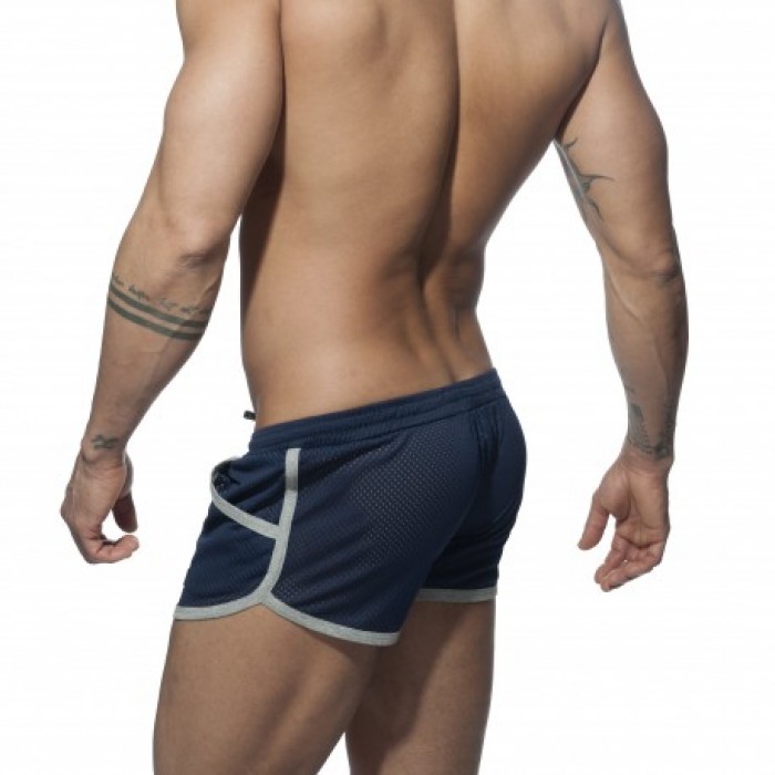  Short Basic Mesh navy - ADDICTED AD647 C09 