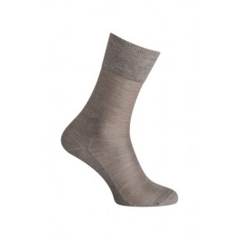  MI-CHAUSSETTES Unie soie - Sans couture - Gris - LABONAL 39019 3200 