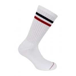  MI-CHAUSSETTES Tennis semelle bouclette épaisse coton - Sans couture blanc - LABONAL 13220 7000 