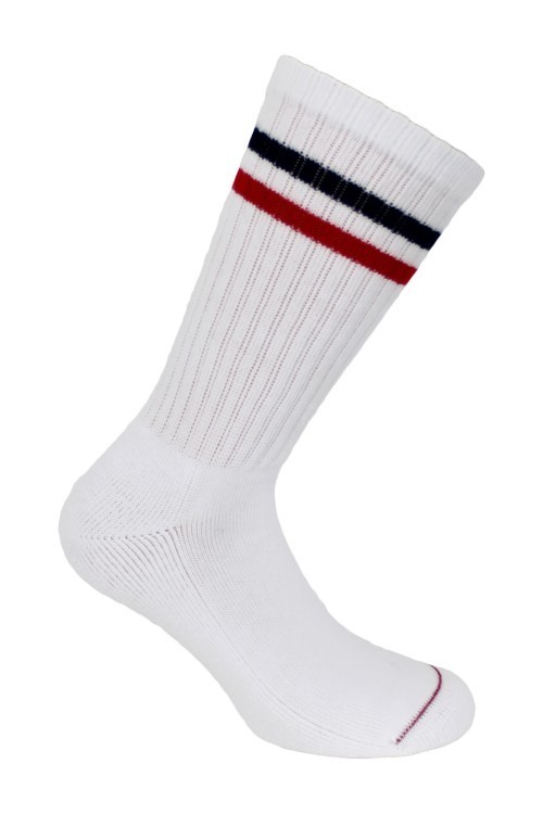 lot de 3 paires de chaussettes sport technique 43/46 blanc