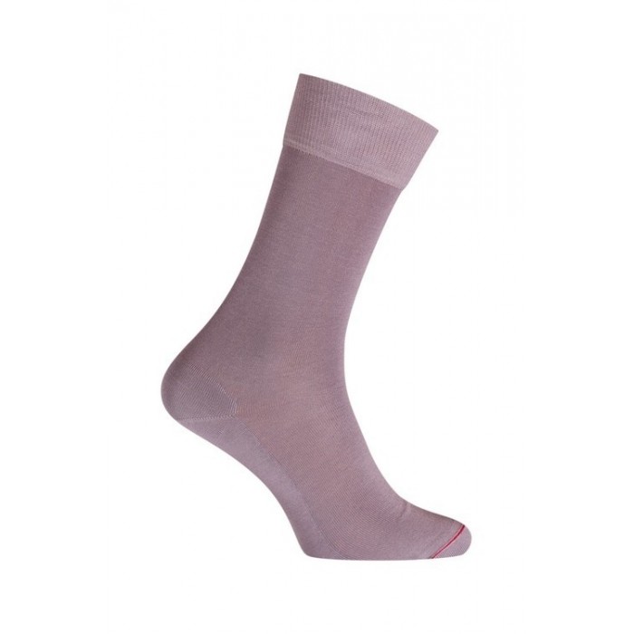  Mi-chaussettes, fil d'écosse, unies, semelle double mauve - LABONAL *11110 9940 