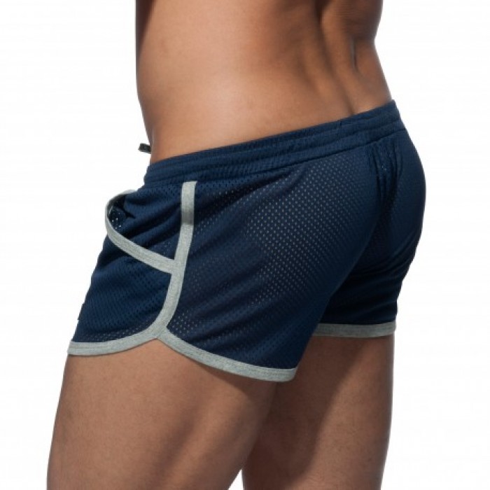  Short Basic Mesh navy - ADDICTED AD647 C09 