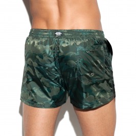  Short de bain Camo Eliot kaki - ES COLLECTION 1833 C12 