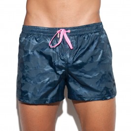  Short de bain Camo Eliot kaki - ES COLLECTION 1833 C09 