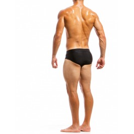  Slip de bain Brand bleu - MODUS VIVENDI BS1811 BLACK  